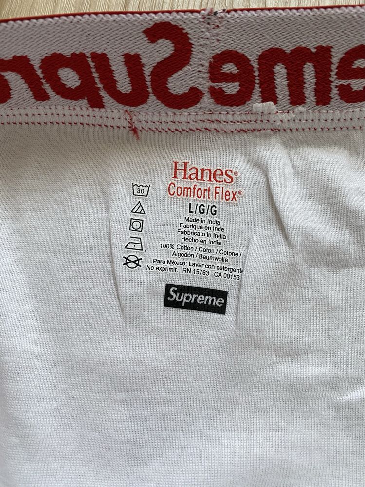 Bokserki Boxerki Supreme x Hanes size L - Nowe Oryginalne 1 szt.