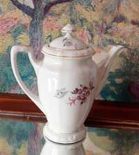 Piękna stara porcelana dzbanek Franz Hutte kolekcja