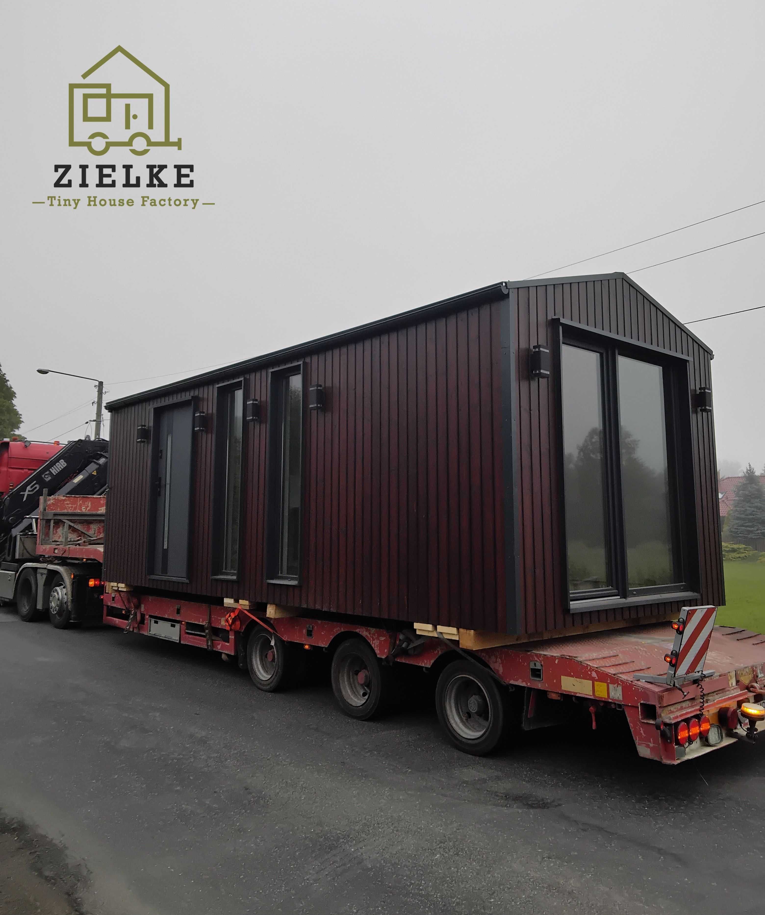 Domek Drewniany Całoroczny Pawilon Dom Mobilny Tinyhouse Letniskowy