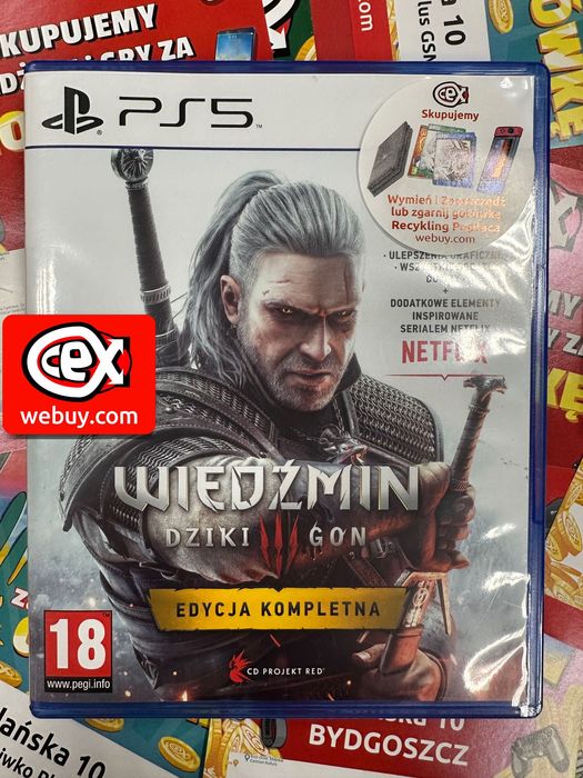 Gra Wiedźmin 3: Dziki Gon Edycja Kompletna [PS5] CeX Bydgoszcz