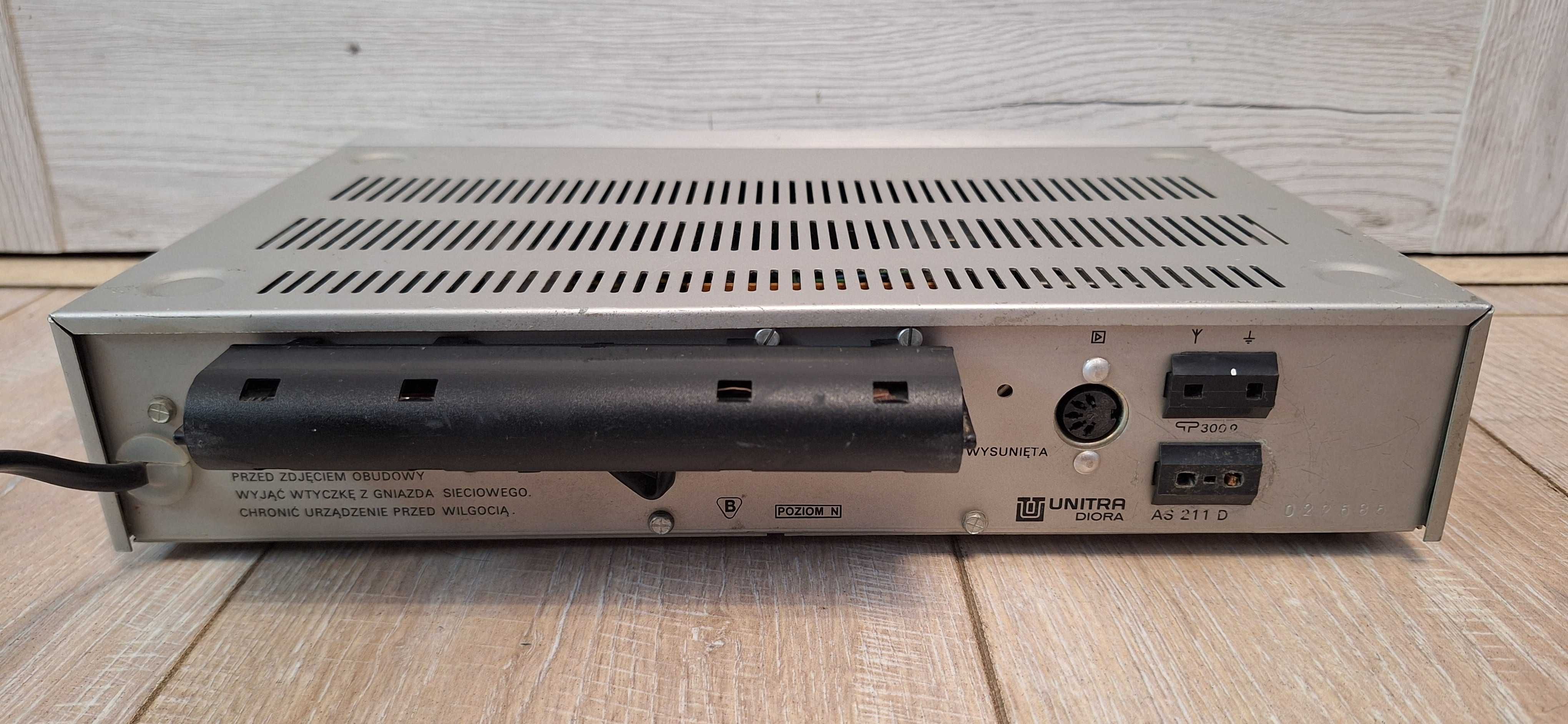 UNITRA Stereo Faust AS 211 D ! OKAZJA ! SREBRNY !