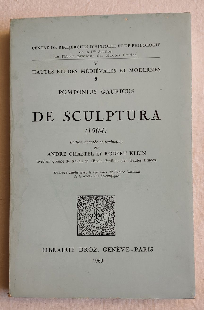 De sculptura (1504), Pomponius Garicus