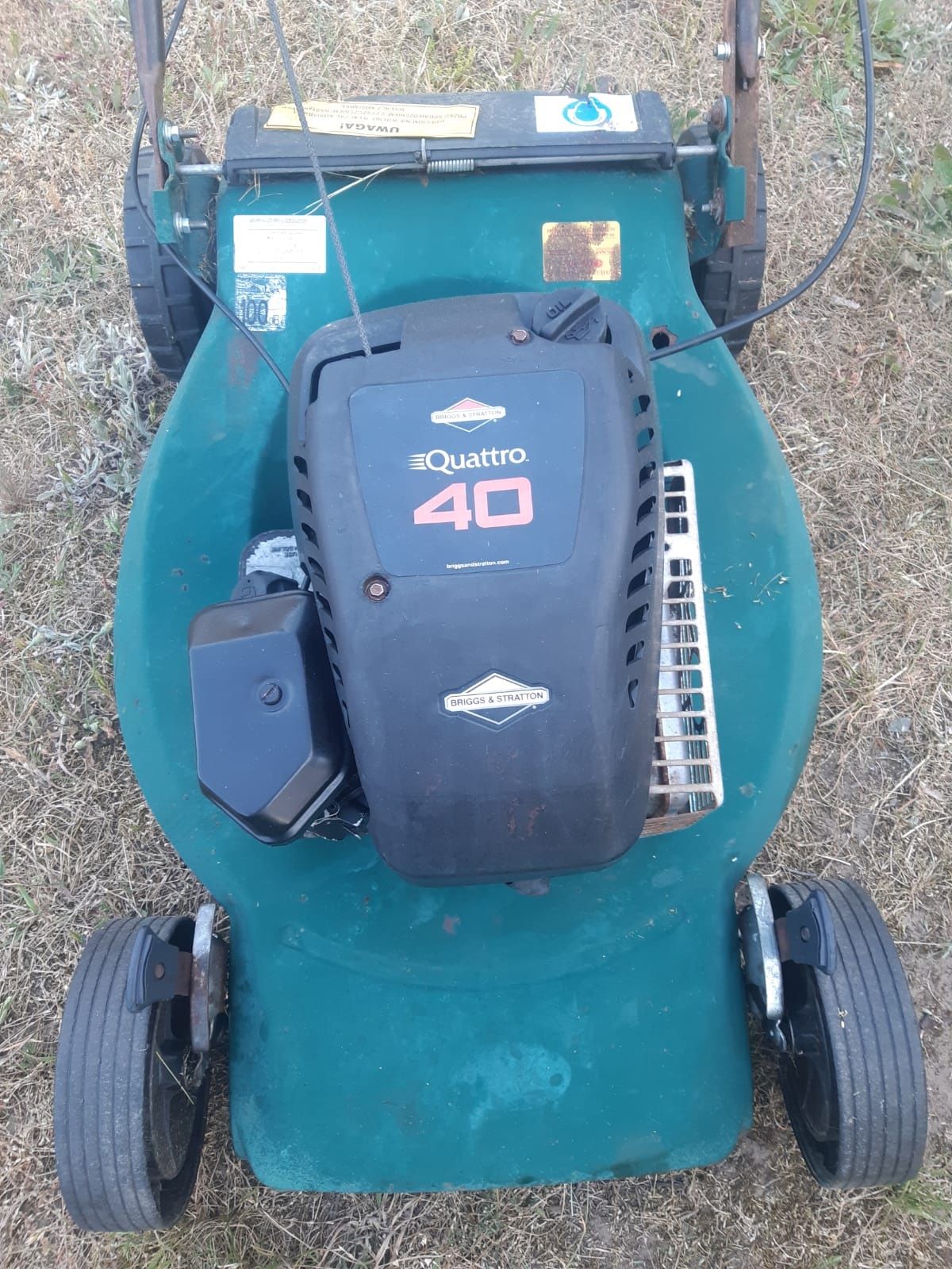 Kosiarka spalinowa Sandri, silnik Briggs & Stratton Quattro 40