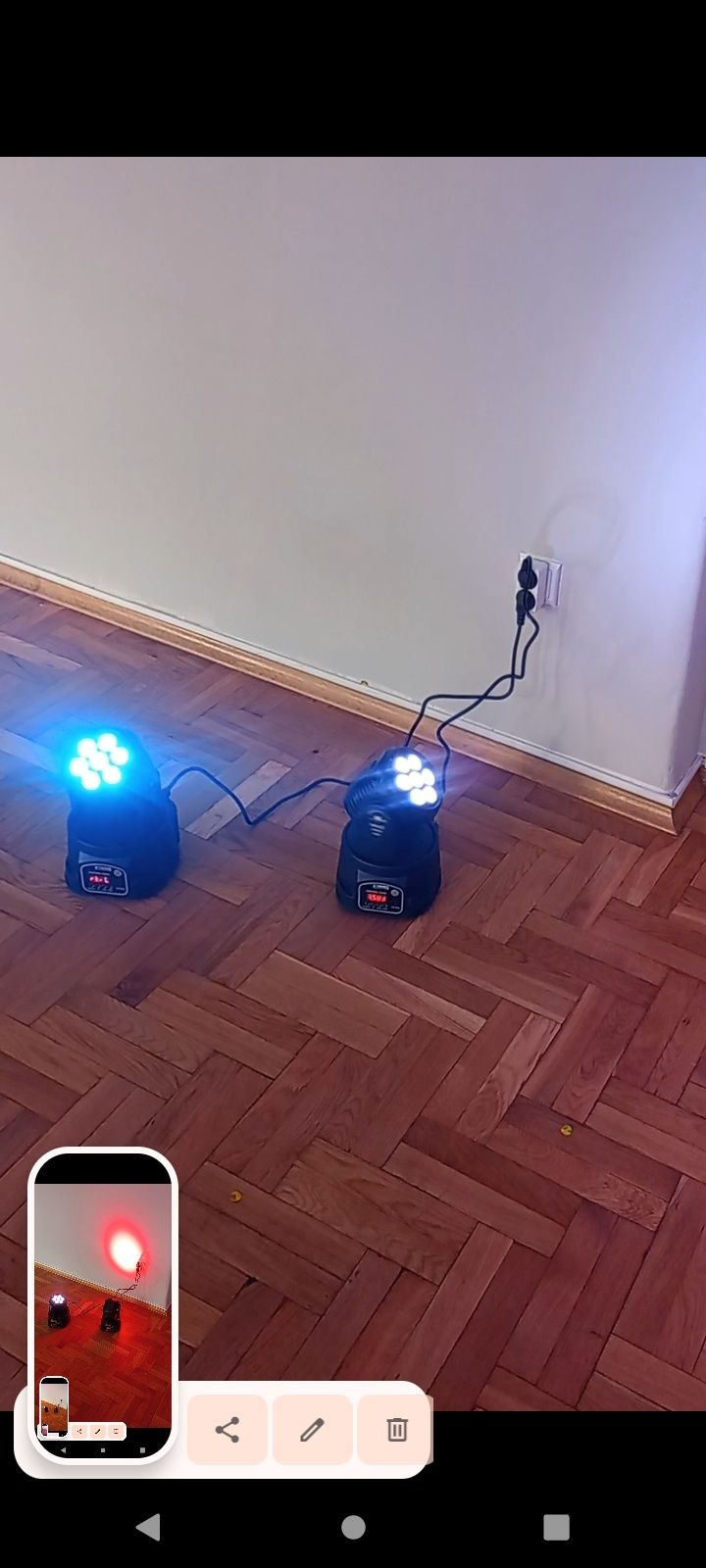 Sprzedam światło LED głowice ruchome dla dj na imprezę