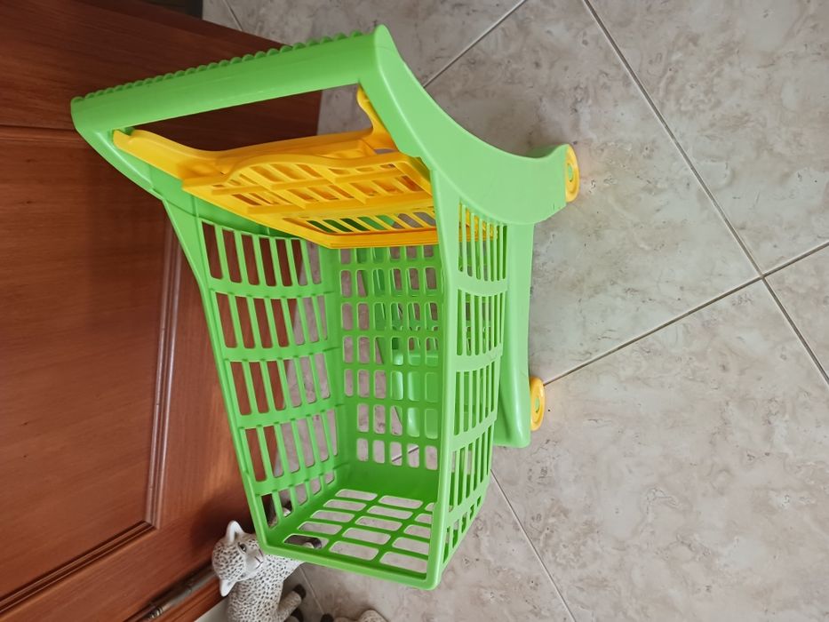 Carrinho de compras de brincar