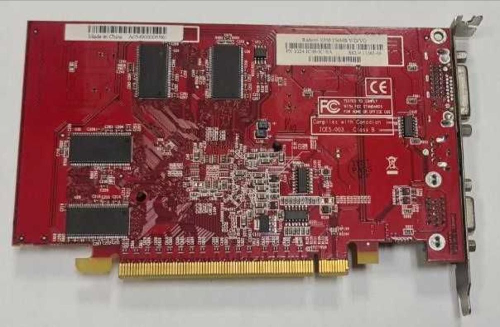 radeon x550 відеокарта робоча !