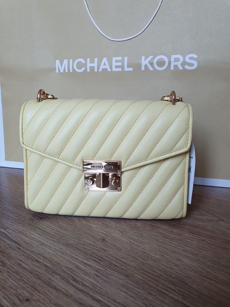 Сумка Michael Kors Rose vegan faux medium