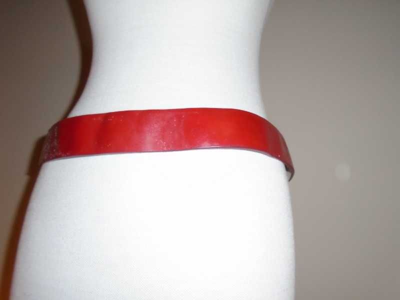 Cinto vintage vermelho