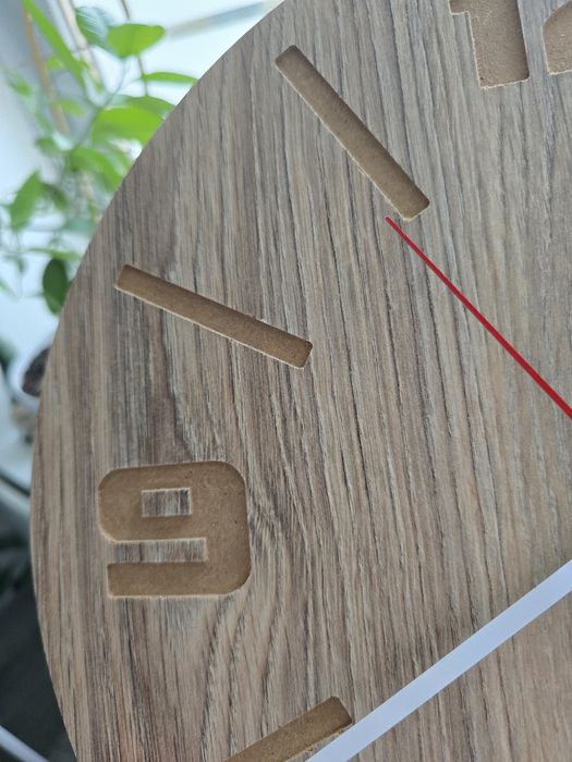 Tarcza zegara styl skandynawski boho - brak działającego mechanizmu