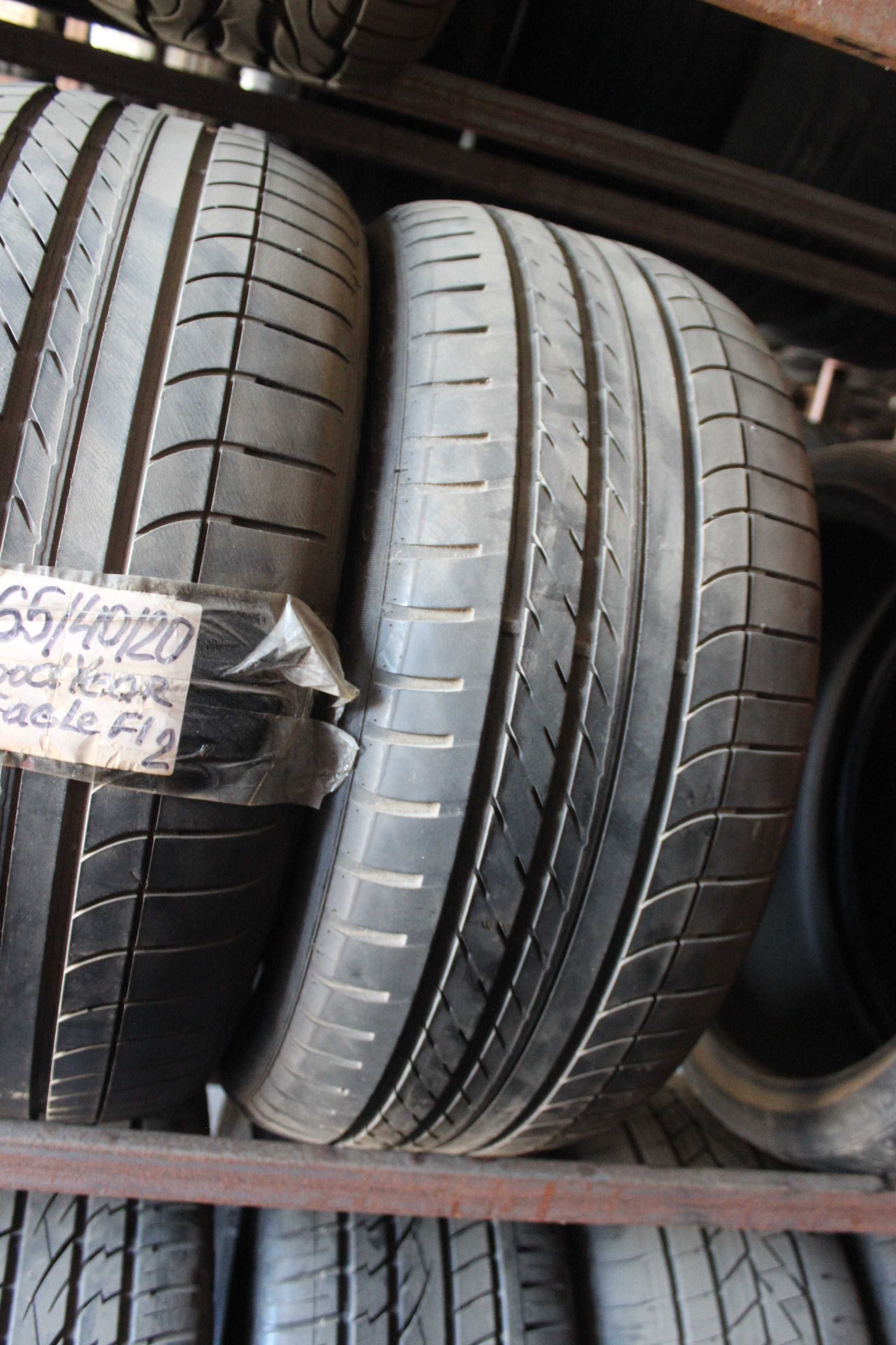 265-40-R20 GOODYEAR EAGLE F1 2штуки пара летней резины GERMANY