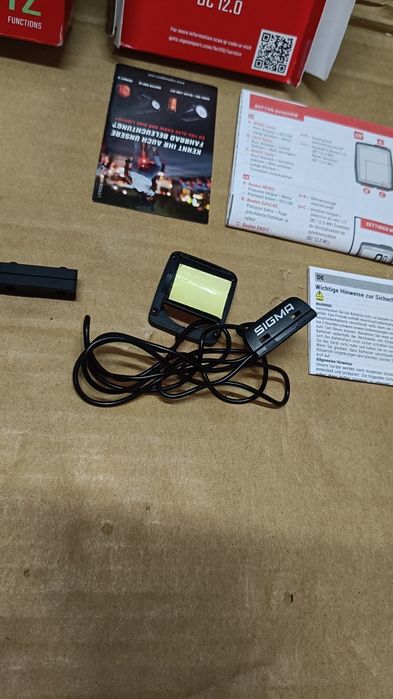 Licznik rowerowy przewodowy SIGMA BC 12.0 WR