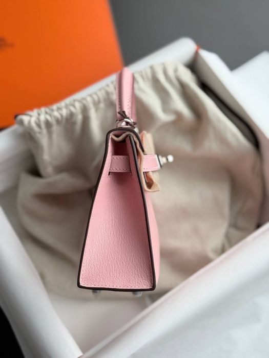 ТОРГ! Срочно! Сумка Hermes Kelly mini 20 rose sakura Cherve mysore