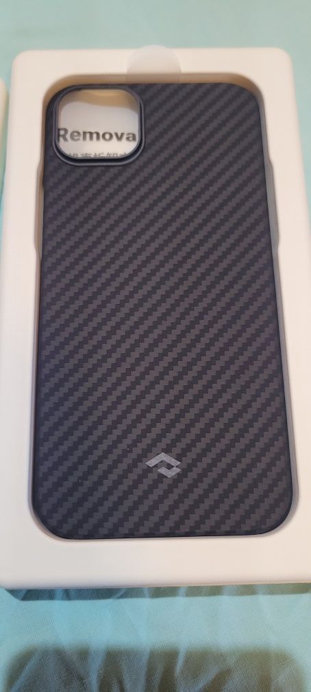 Case etui Iphone 14 plus pitaka aramid black mega ochrona