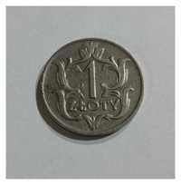 Moneta stara 1 złoty 1929