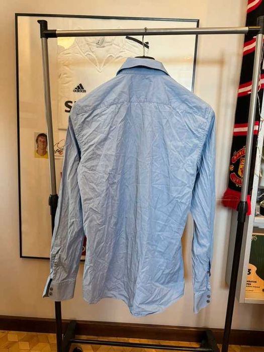 Koszula Gucci Blue Fitted Shirt 39 / 15.5 M