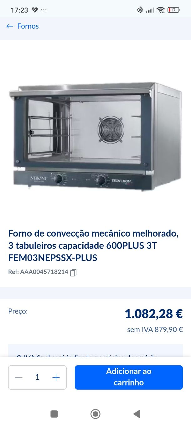 Forno de conceção Nerone  600 3