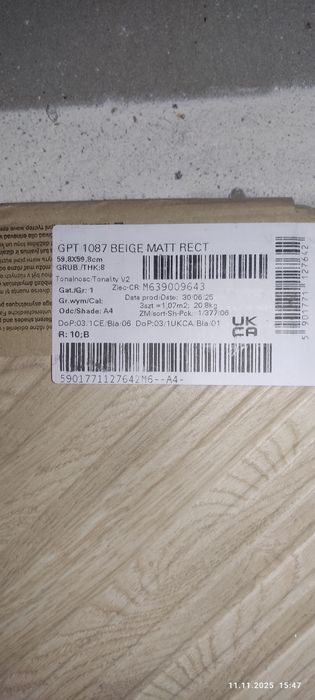 Płytki Gresowe 59,8x59,8