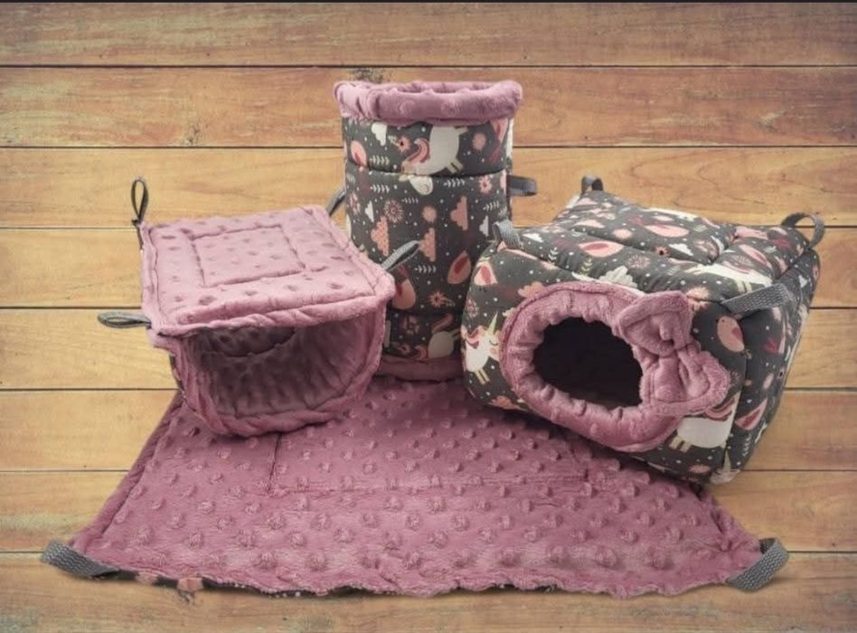 Komplet dla gryzonia świnki szynszyla szczura koszatniczki