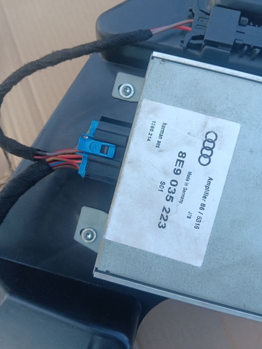 Audi a4 b6 b7 avant kombi głośnik subwoofer wzmacniacz