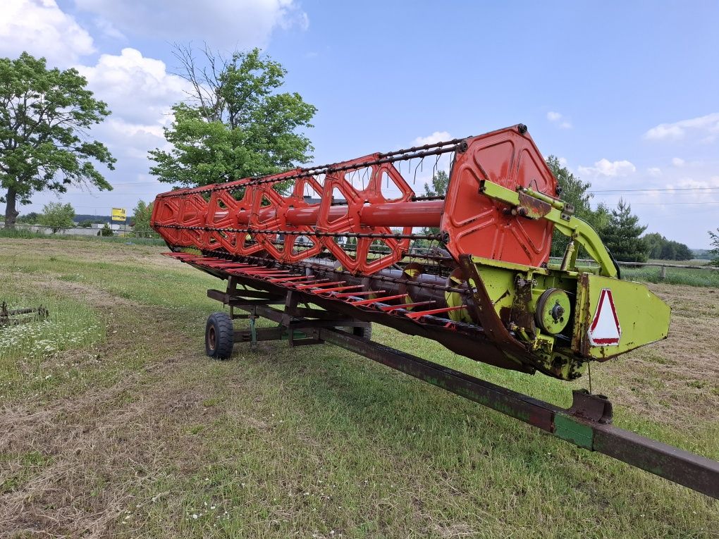 Heder claas C660 93r gruby slimak wozek