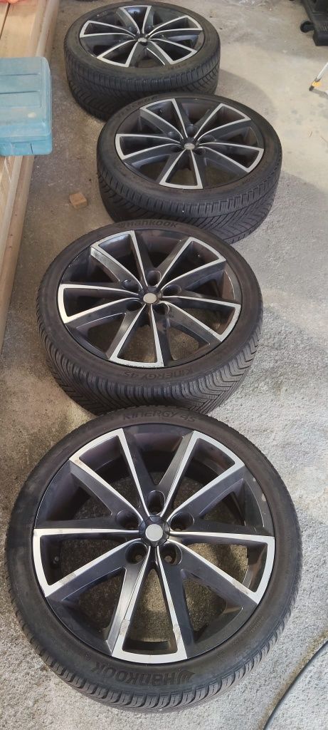 Jantes 17 com pneus hankook meio piso