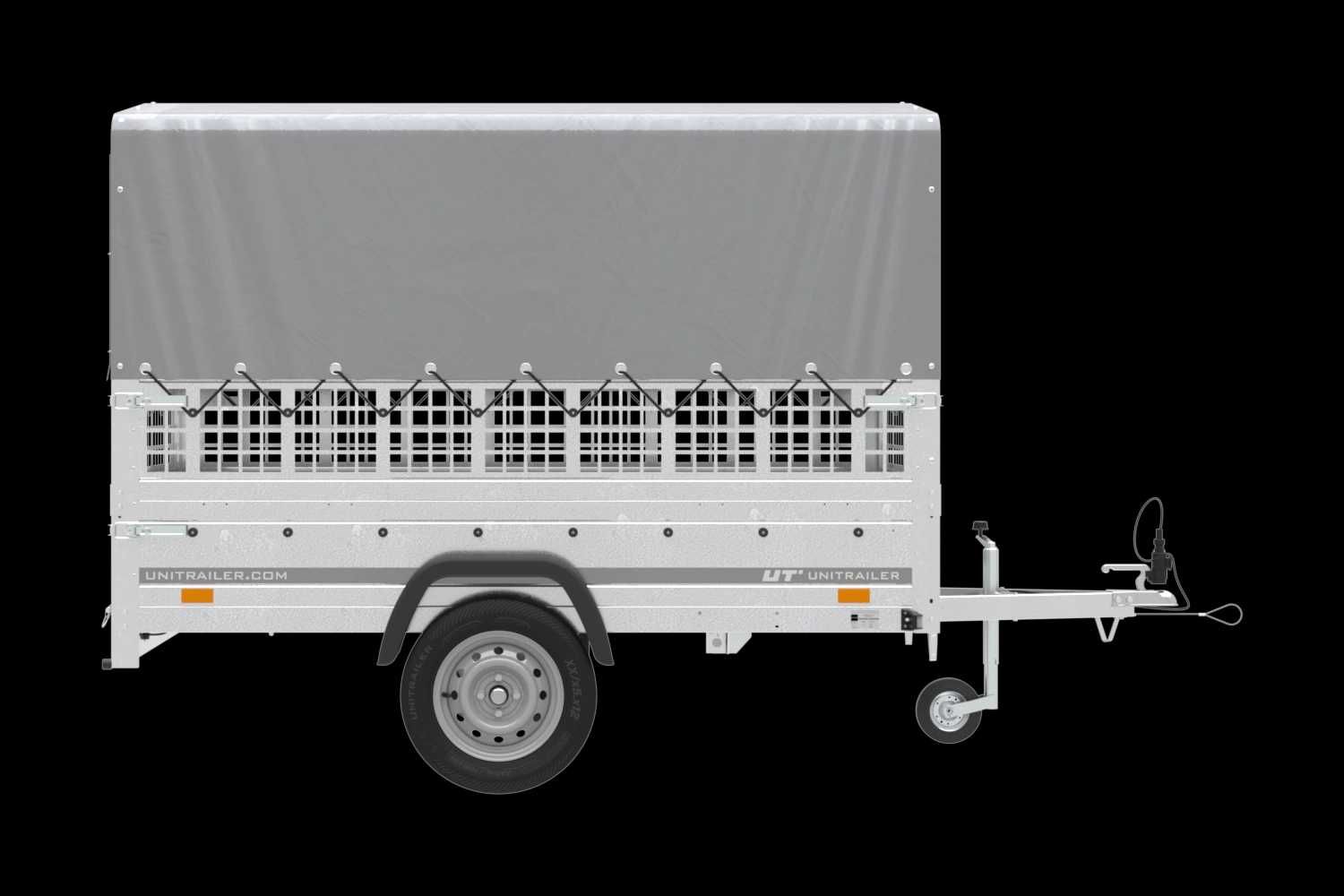 Przyczepka samochodowa wywrotka 230x125 Garden Trailer 230KIPP burty