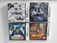 4 gry Nintendo DS Star Wars, LEGO, Touch Master