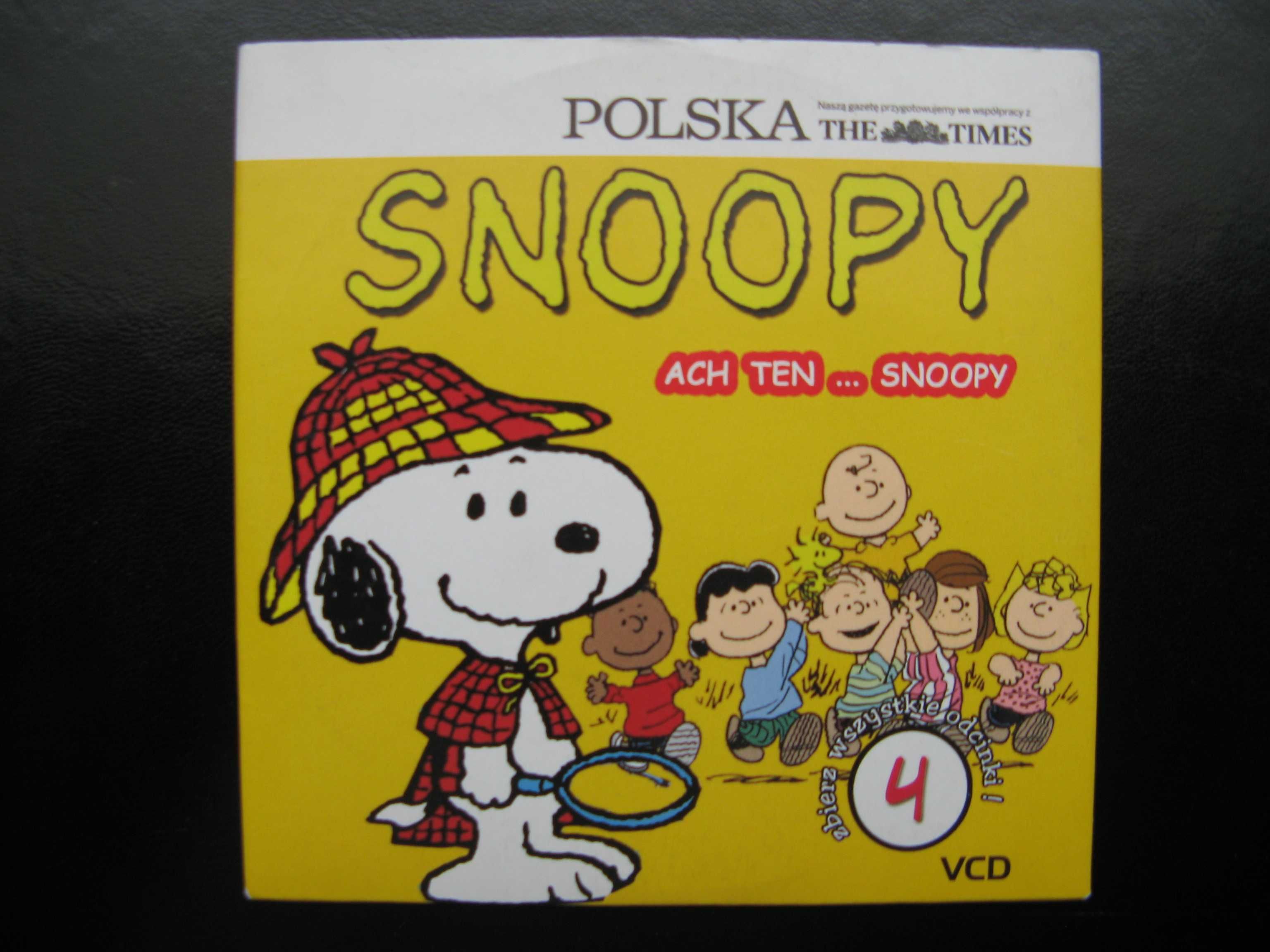Snoopy - 2 płyty (4 odcinki), polski dubbing