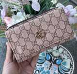 Damski duzy portfel portmonetka ~GUCCI monogram wzór