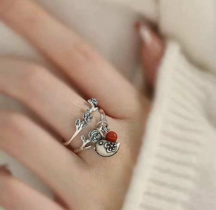 Срібна каблучка «Соловейко»,  Chuttyevo