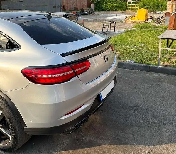 Спойлер накладка Mercedes GLE Coupe 2016 -2019