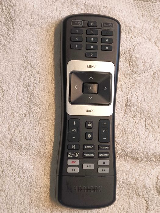 Pilot HORIZON do dekodera telewizyjnego UPC Mediabox Pace DMC7002.