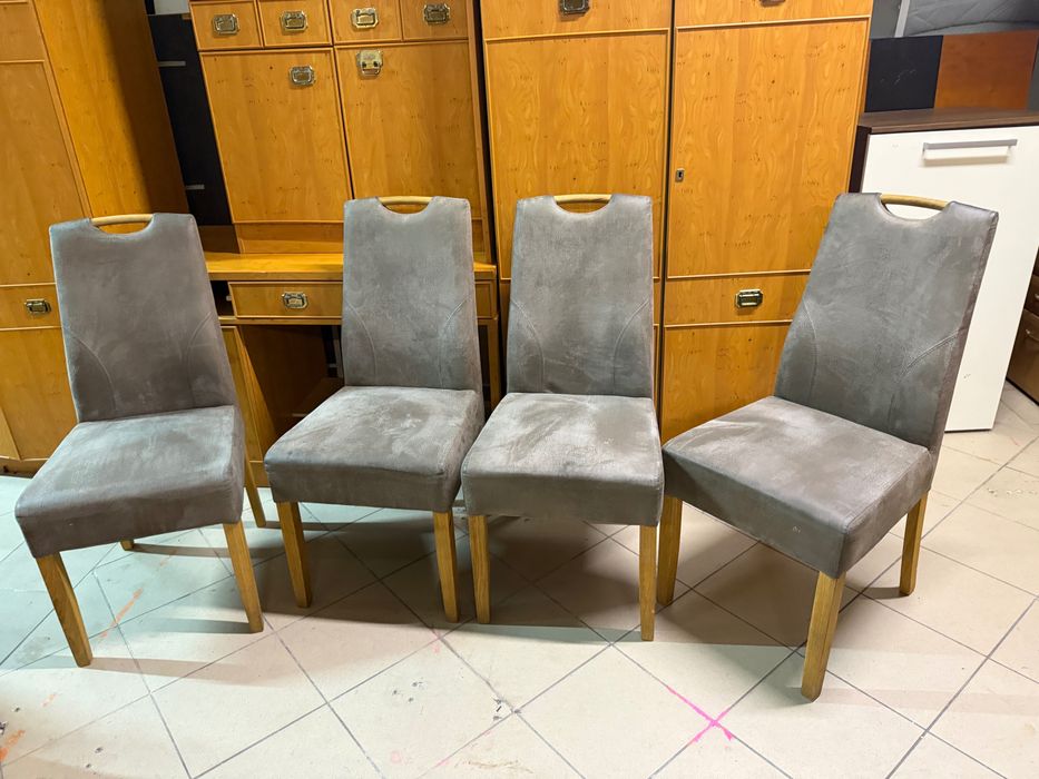 Stylowe fotele / krzesła 4 sztuki z Niemiec DOWÓZ DO DOMU