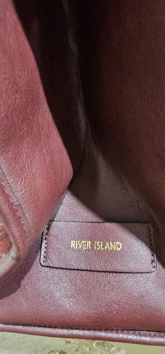 Сумка бордова river island
