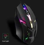 Mysz optyczna przewodowa RGB 800/1200/1600 DPI 1,25m
