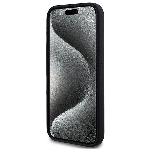 Etui Karl Lagerfeld Silicone Karl Head Print MagSafe na iPhone 15/6.1"