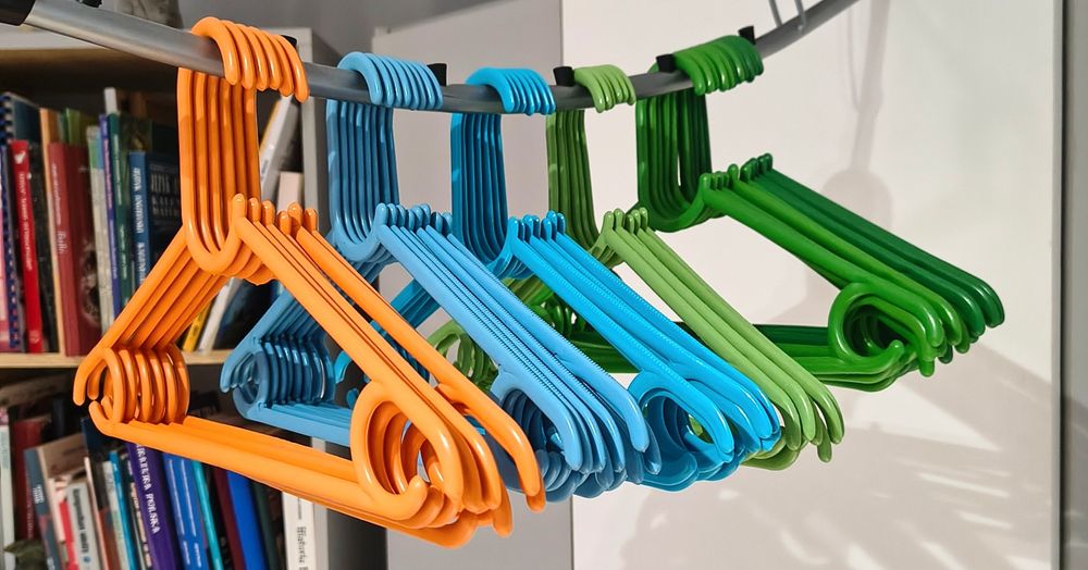 Wieszaki na ubrania dziecięce 38 sztuk