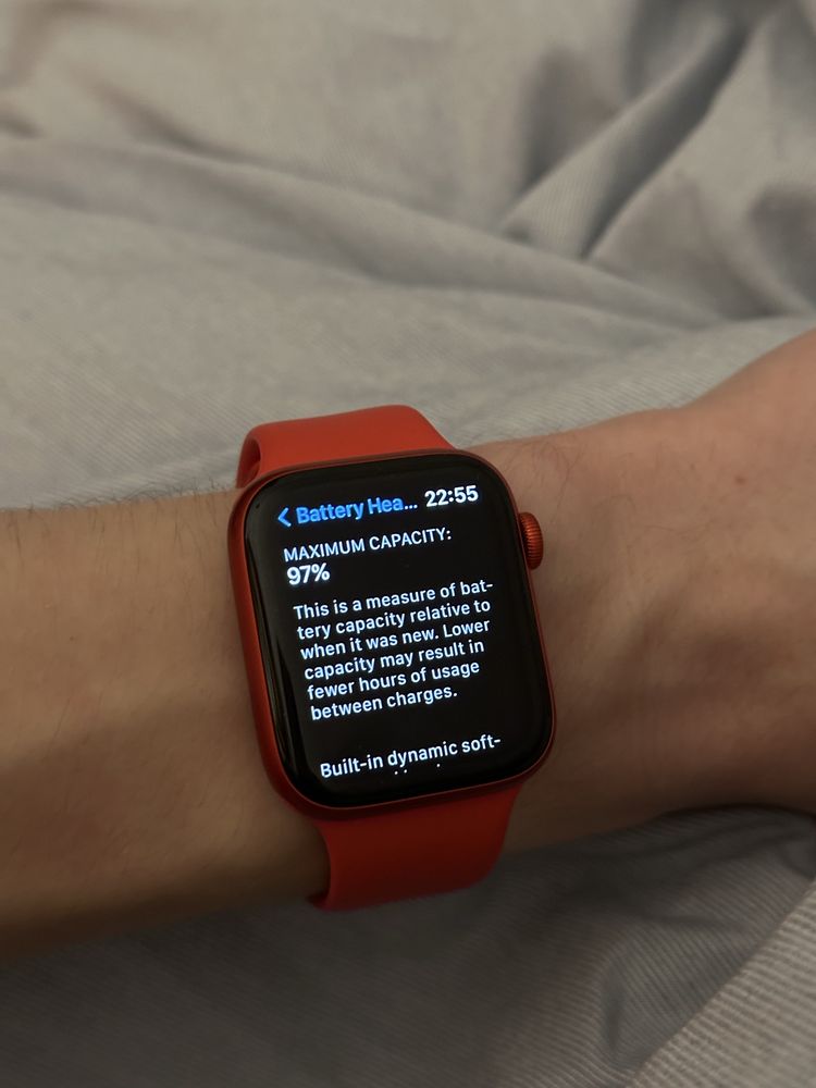 Apple watch 6 (RED product) 44mm