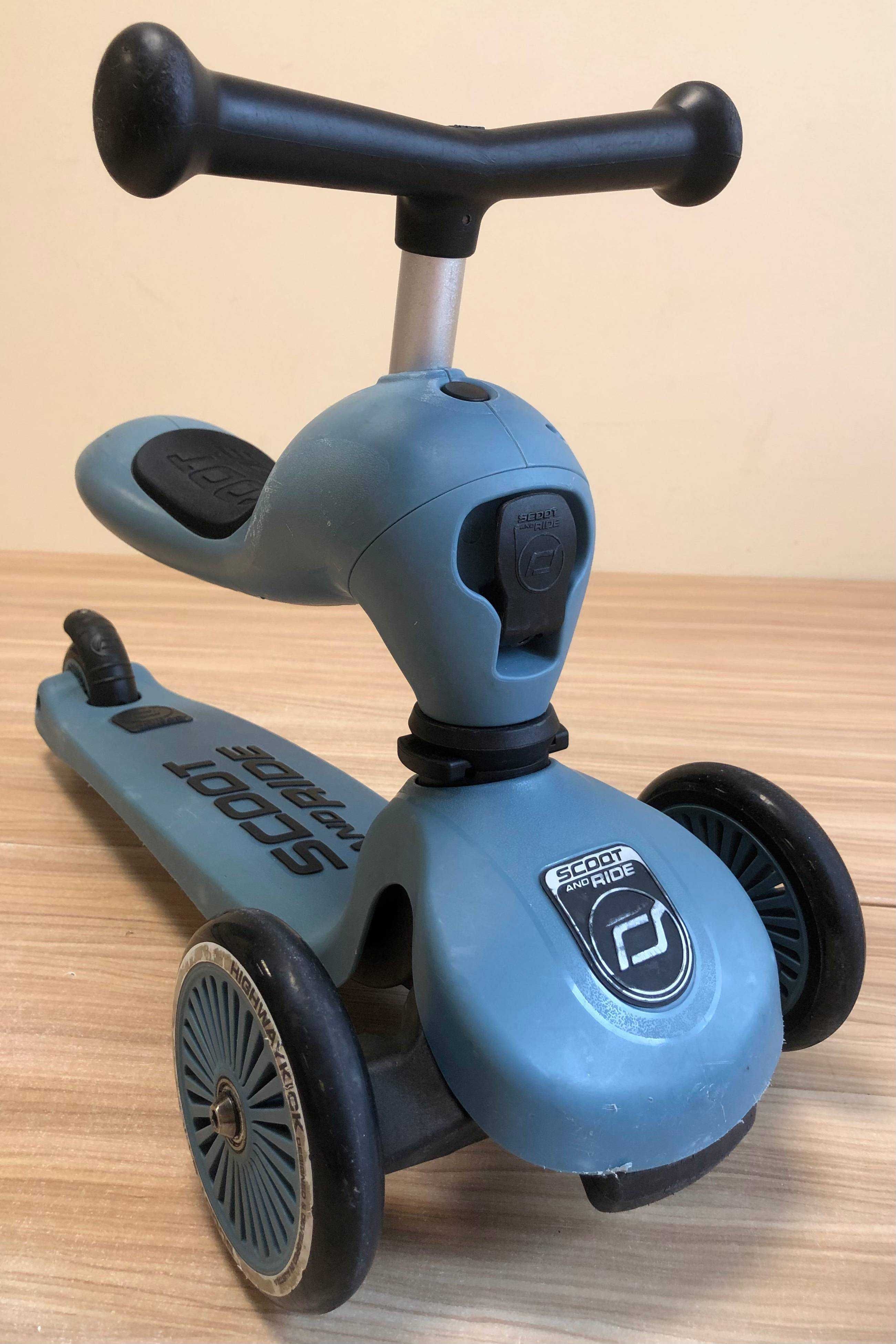 Hulajnoga dziecięca z siedziskiem 2w1 Scoot & Ride Highwaykick 1 P