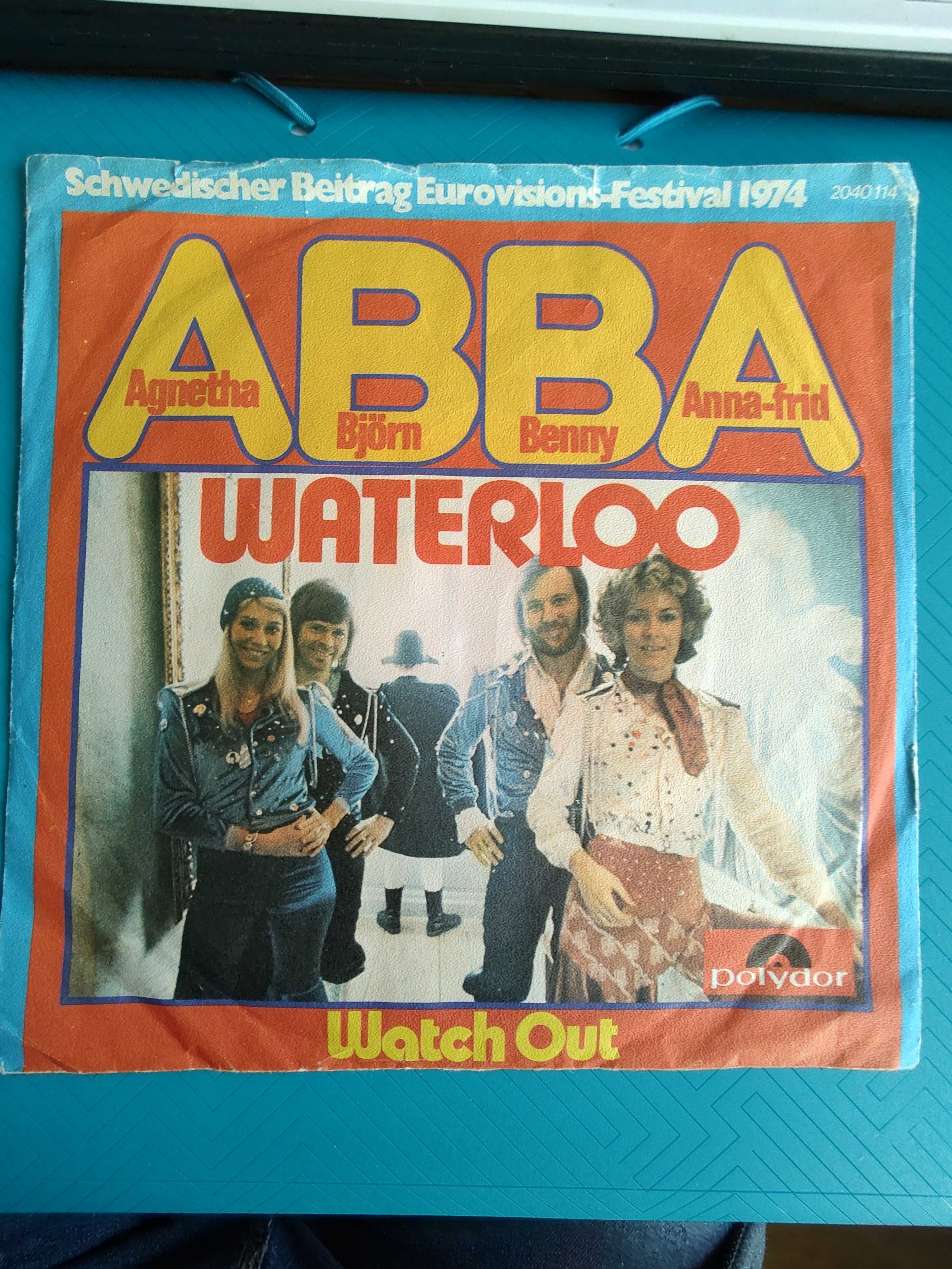 ABBA singiel Waterloo 1974