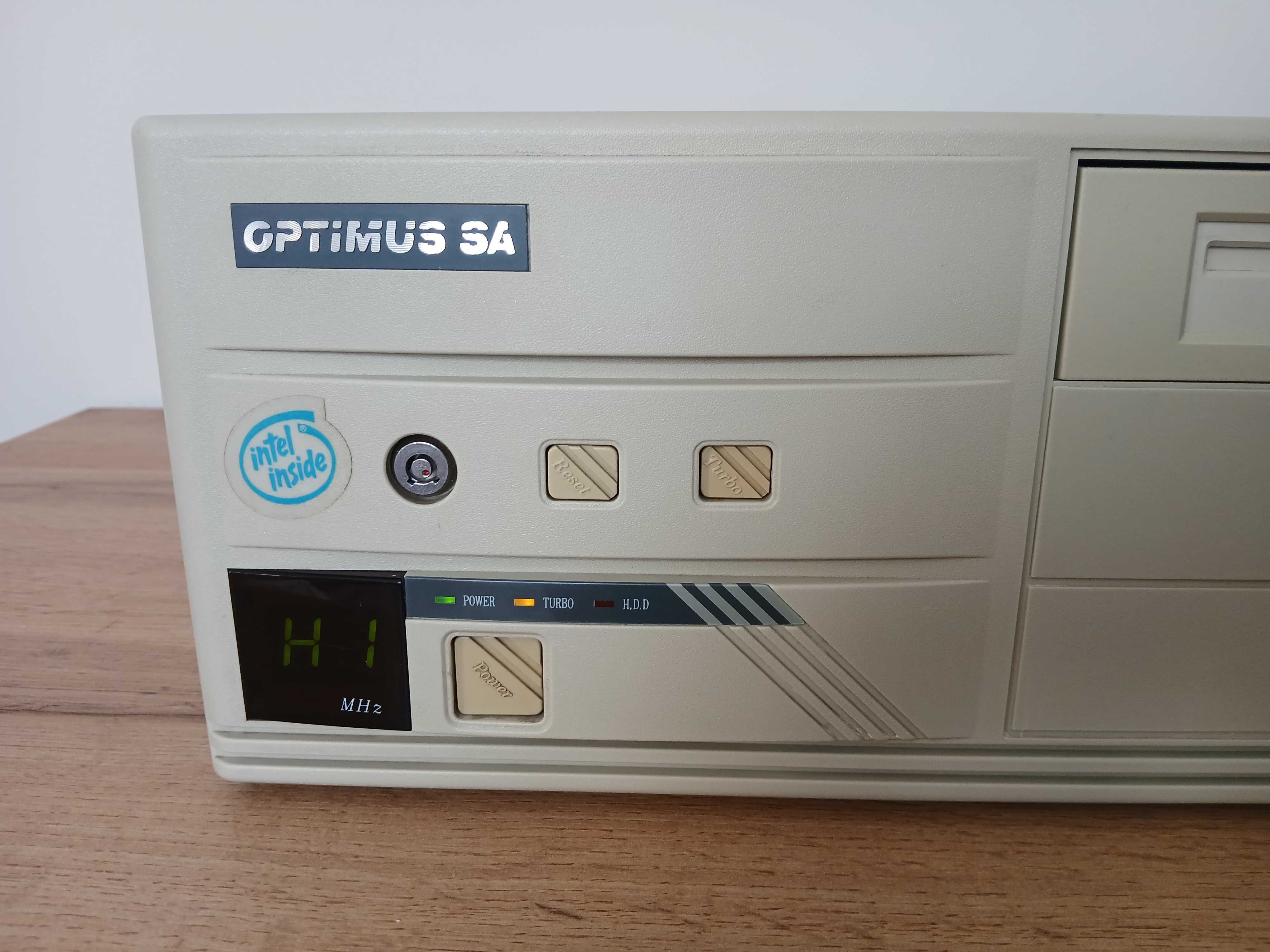 Retro Optimus desktop PC Pentium 60 MHz SX948 24MB RAM - SPRAWNY