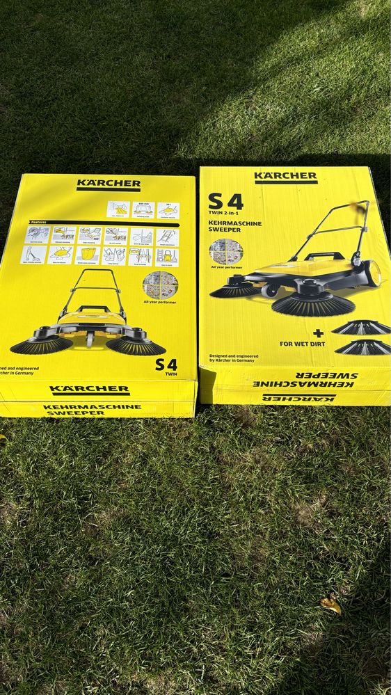 Підмітальна машина karcher s4 ; s4 twin ; s4twin 2in1