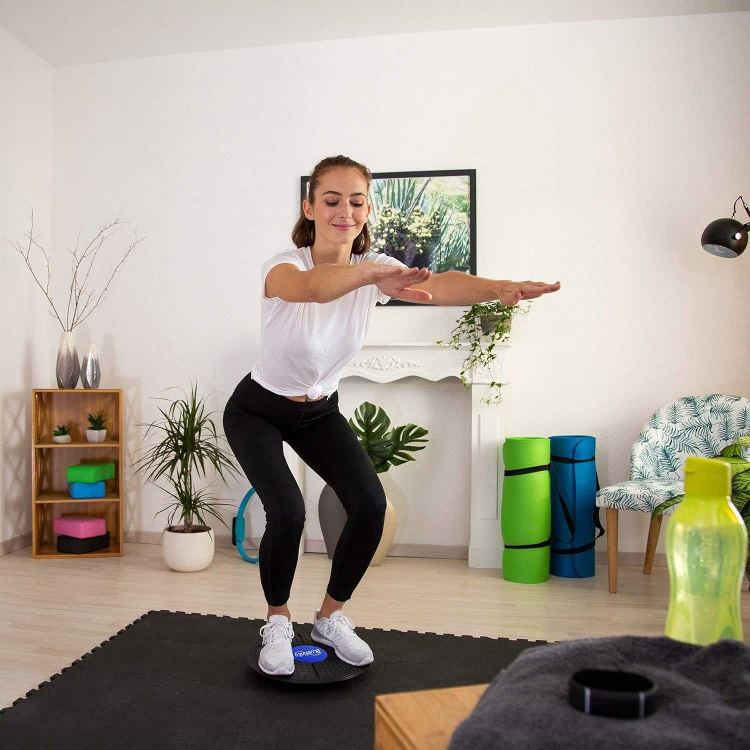 Trenuj równowagę z Balance Board! Deska do ćwiczeń dla każdego!