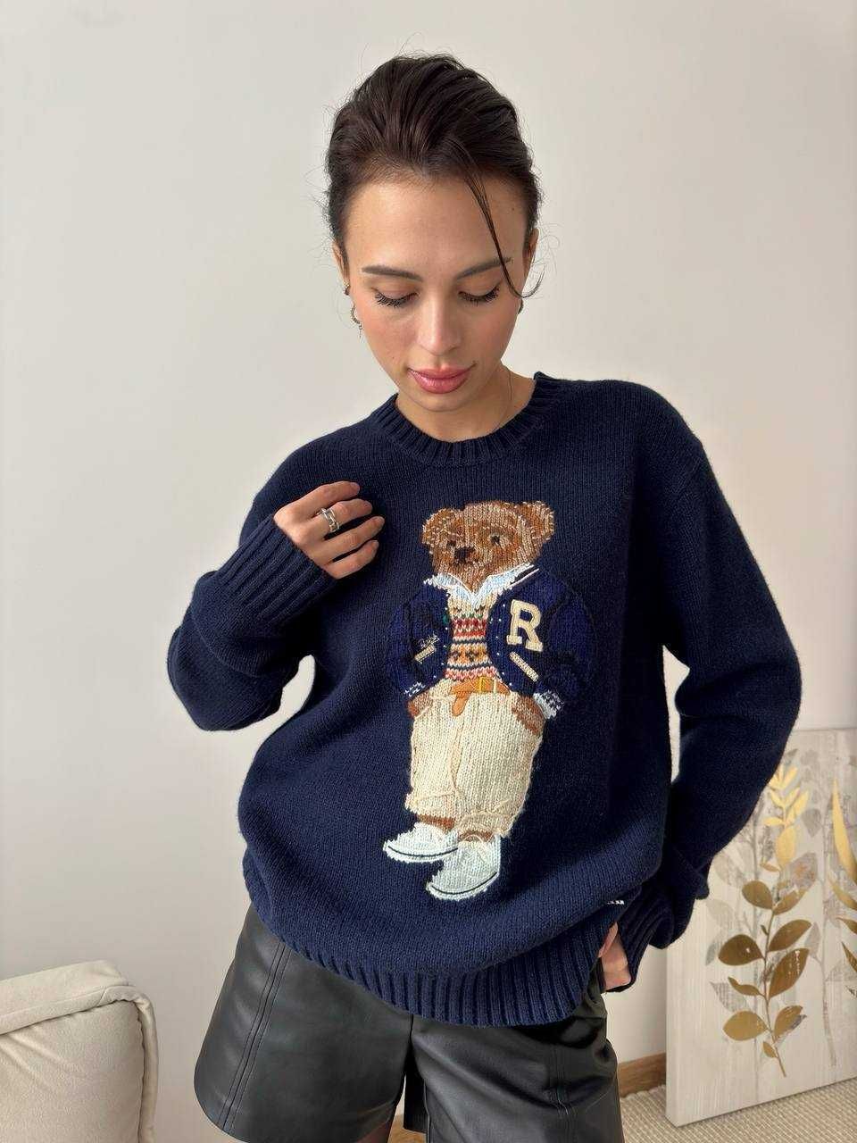 Hit Sweterki Ralph Lauren Misie Bear! Różne kolory i  modele XS S M L