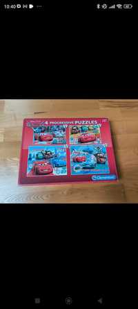 Puzzle Cars, Auta Clementoni 4w1