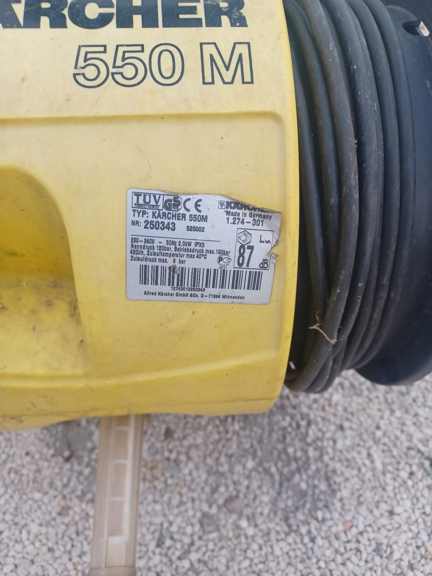Lavadora Karcher 550M
