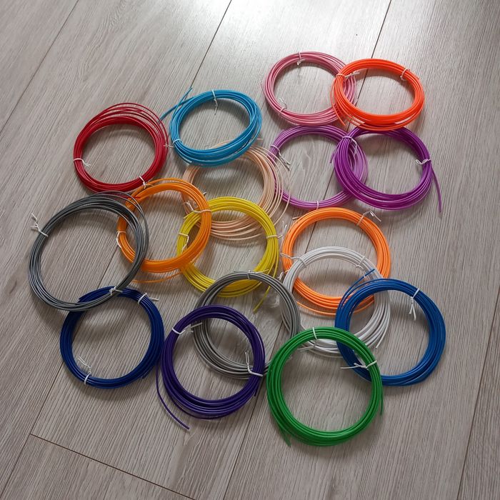 Wkłady do długopisu 3D 19 sztuk 5m 10m