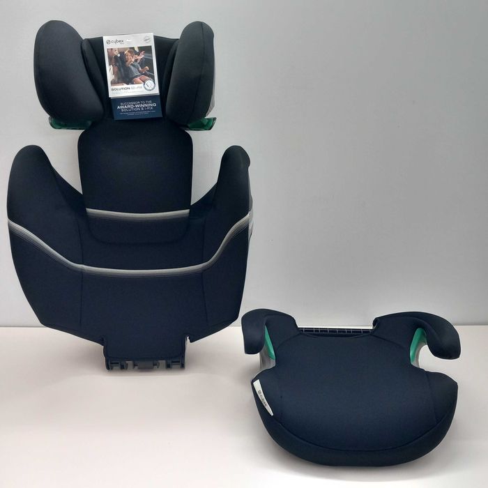 CYBEX SOLUTION S2 i-fix fotelik dla dzieci 100-150 cm Moon Black B121