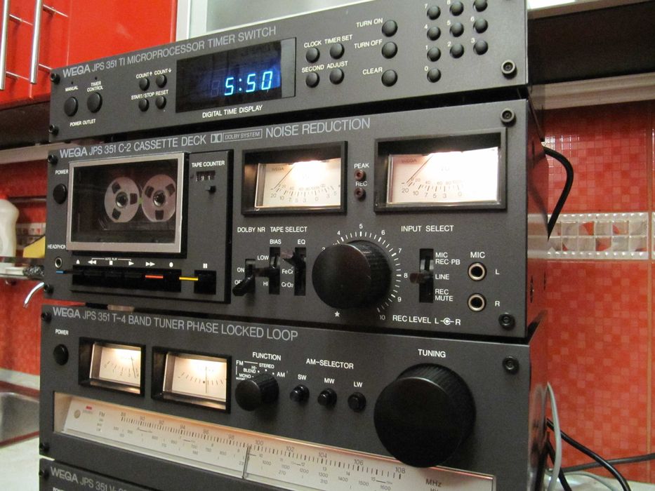 SONY - Vega JPS-Sigma - УНІКАЛЬНИЙ Підсилювач+Тюнер+Дека+Таймер