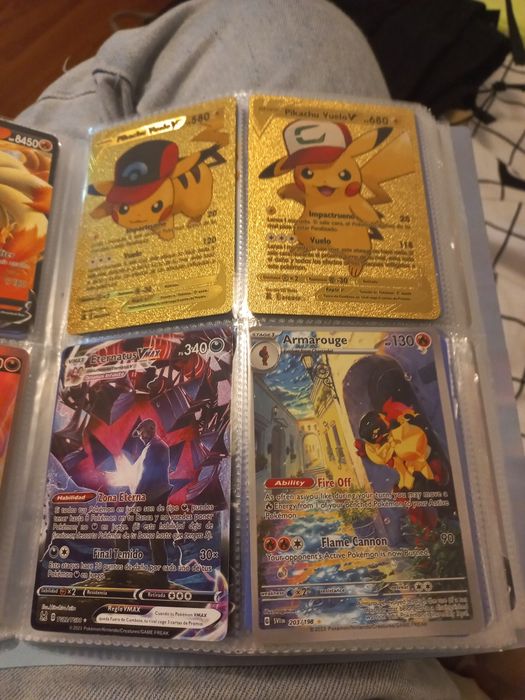 Cartas verdadeiras recomendo quem gosta de pokemo